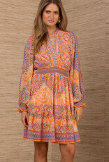 Hale Bob Elennora Dress Orange