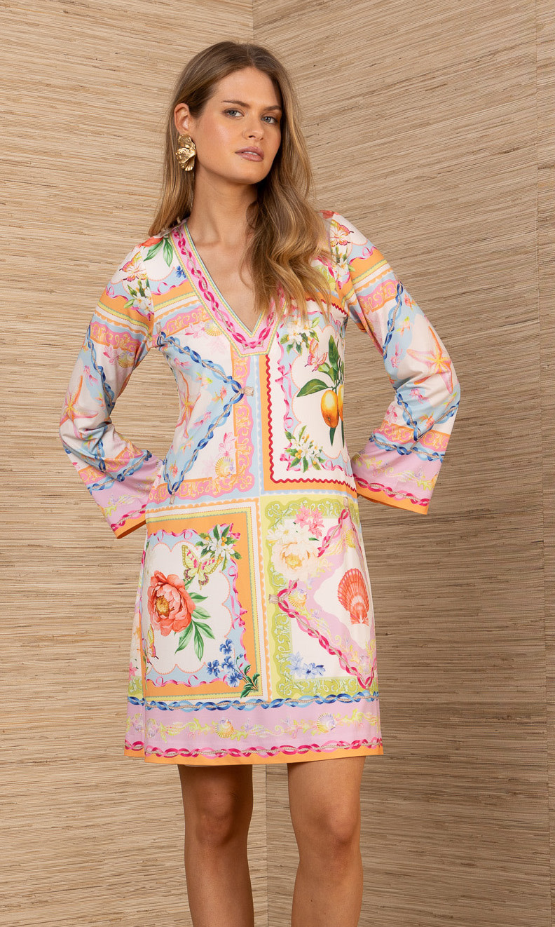 Hale Bob Aadhya Dress Orange