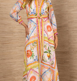 Hale Bob Lakelynn Maxi Dress Orange