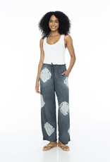 Romi Nassau Tie Pants Black