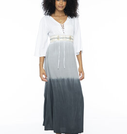 Romi Bimini Kimono Dress Black