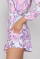 G Lifestyle Ruffle Skort Pink Link