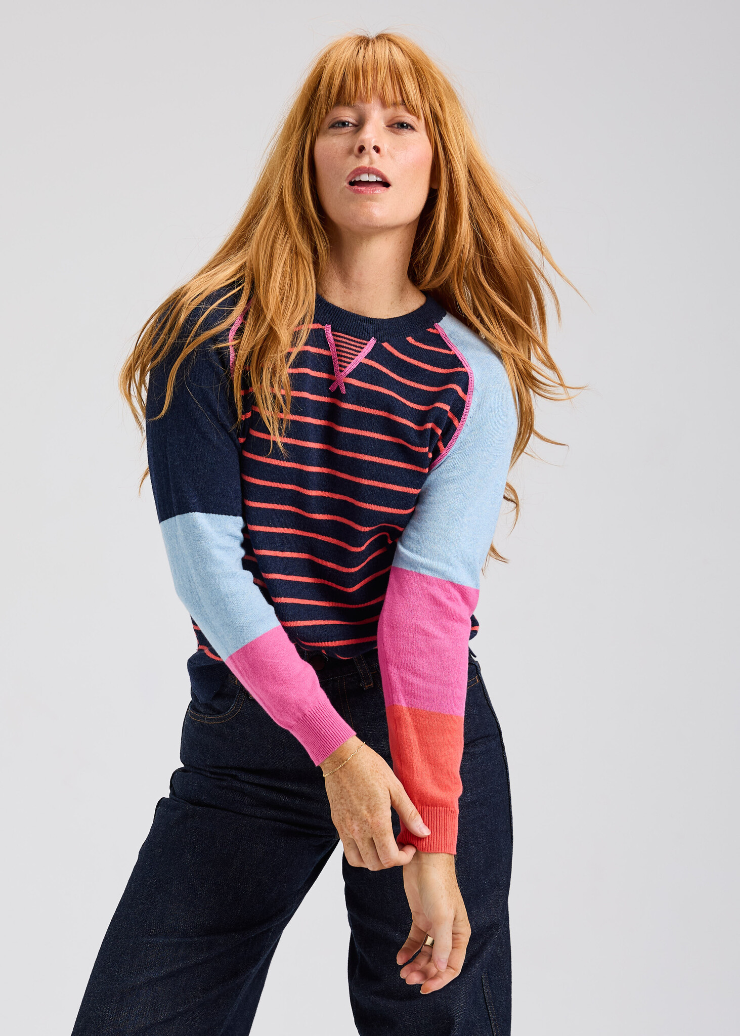 Zaket & Plover Breton Top Denim