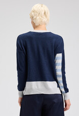 Zaket & Plover Handwork Stripe Top Denim
