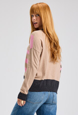 Zaket & Plover Handwork Stripe Top Camel