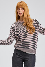 Zaket & Plover Stripe Crew Top Powder