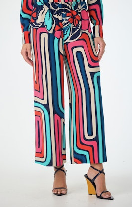 Trina Turk Cubism Pant Multi
