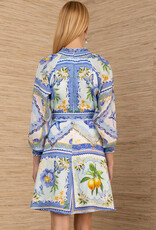 Hale Bob Lakelynn Dress Blue