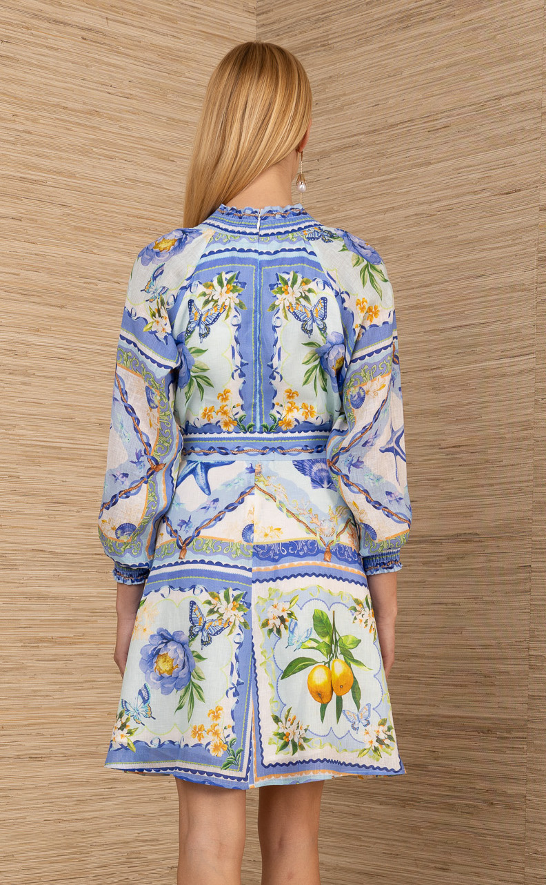 Hale Bob Lakelynn Dress Blue