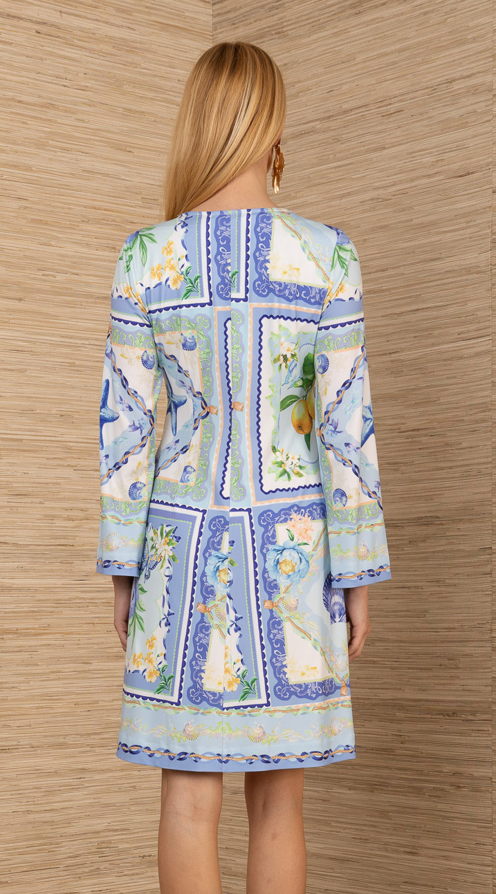 Hale Bob Aadhya Dress Blue