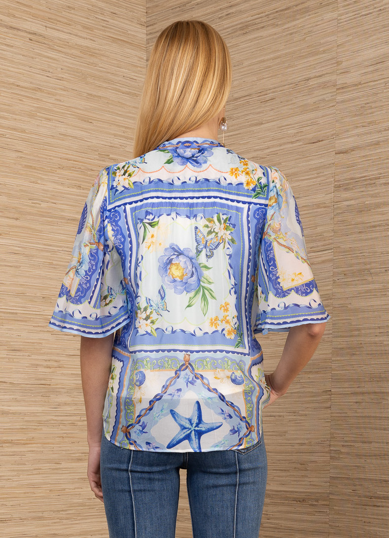 Hale Bob Soleil Top Blue