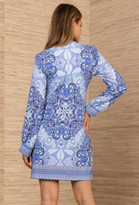 Hale Bob Aarya Dress Blue