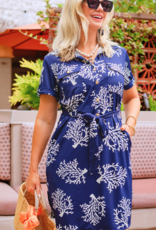 La Mer Luxe Layla Dress Navy Reef