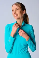 G Lifestyle Zip Top Caribbean Turquoise