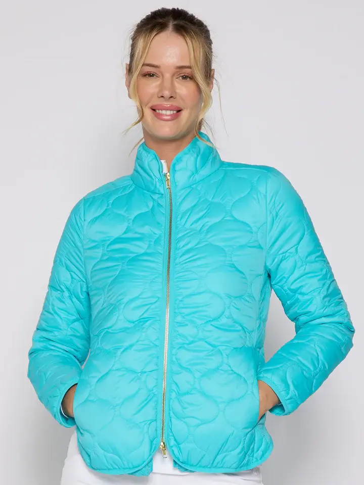 G Lifestyle Padded Jacket Caribbean Turquoise