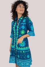 Isla Payal Lisbon Dress Iznik Navy