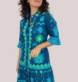 Isla Payal Lisbon Dress Iznik Navy