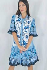 Isla Payal Lisbon Dress Menagerie White