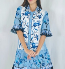 Isla Payal Lisbon Dress Menagerie White