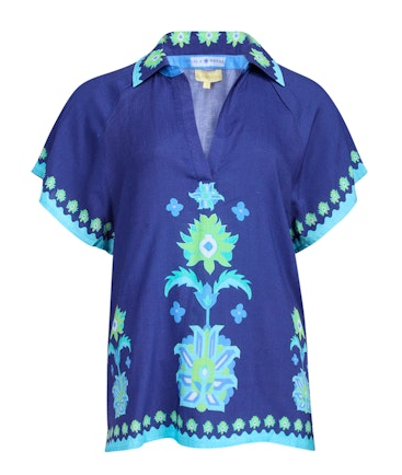 Isla Payal Verona Top Iznik Navy