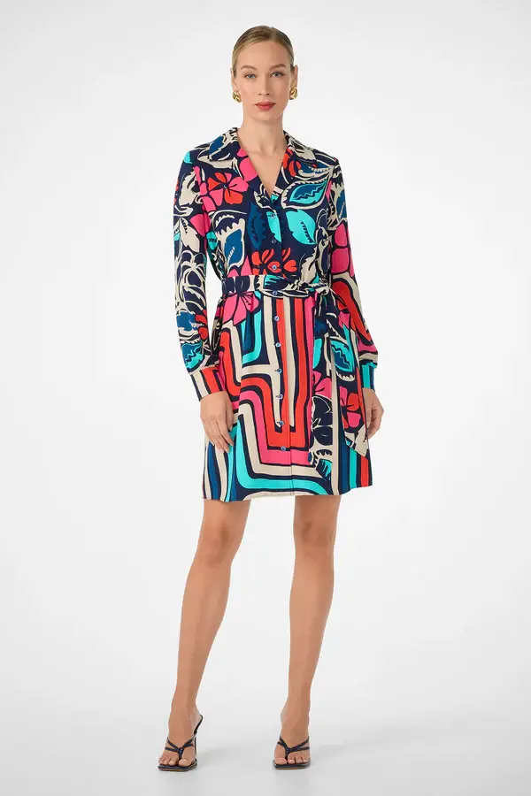 Trina Turk Promenade Dress Multi