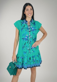 Isla Payal Havana Dress Menagerie Green