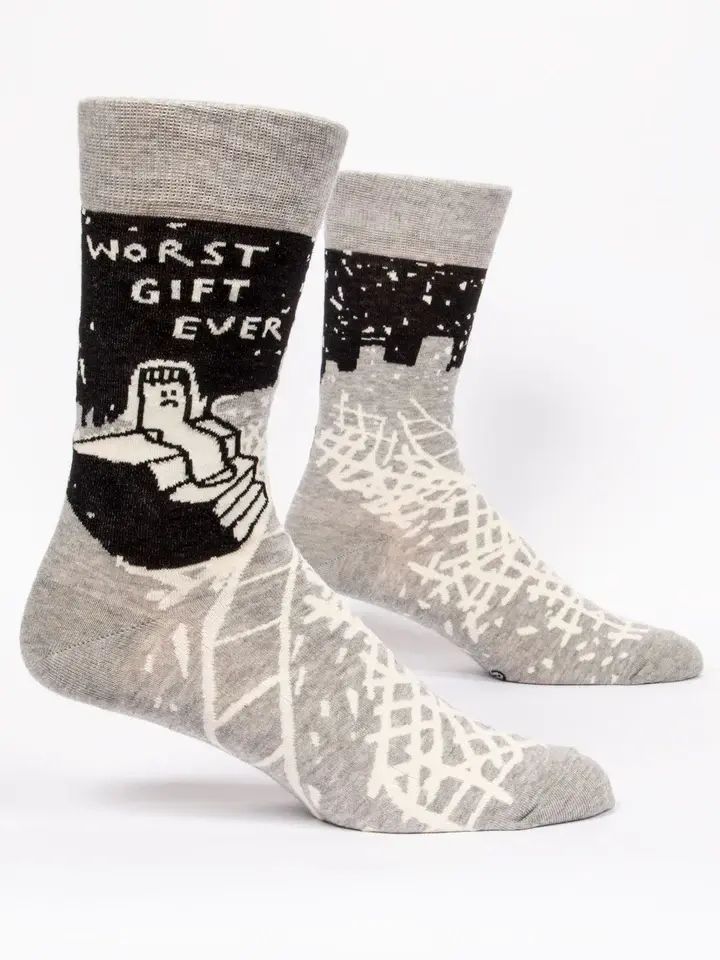 Blue Q Worst Gift Ever Mens Socks