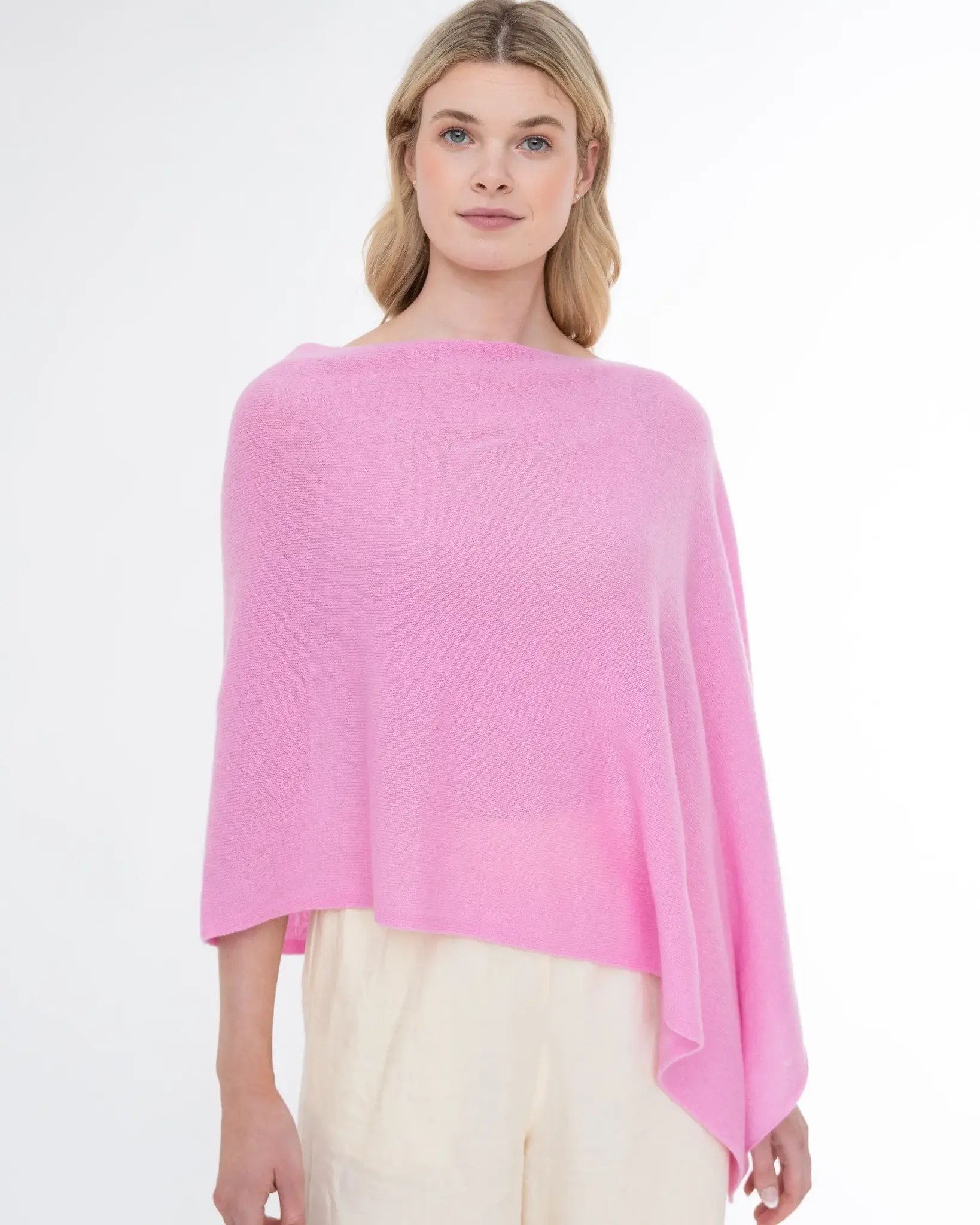 Alashan Cashmere Topper Glam Pink