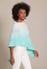 Alashan Cashmere Topper Dip Dye Teal