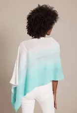 Alashan Cashmere Topper Dip Dye Teal