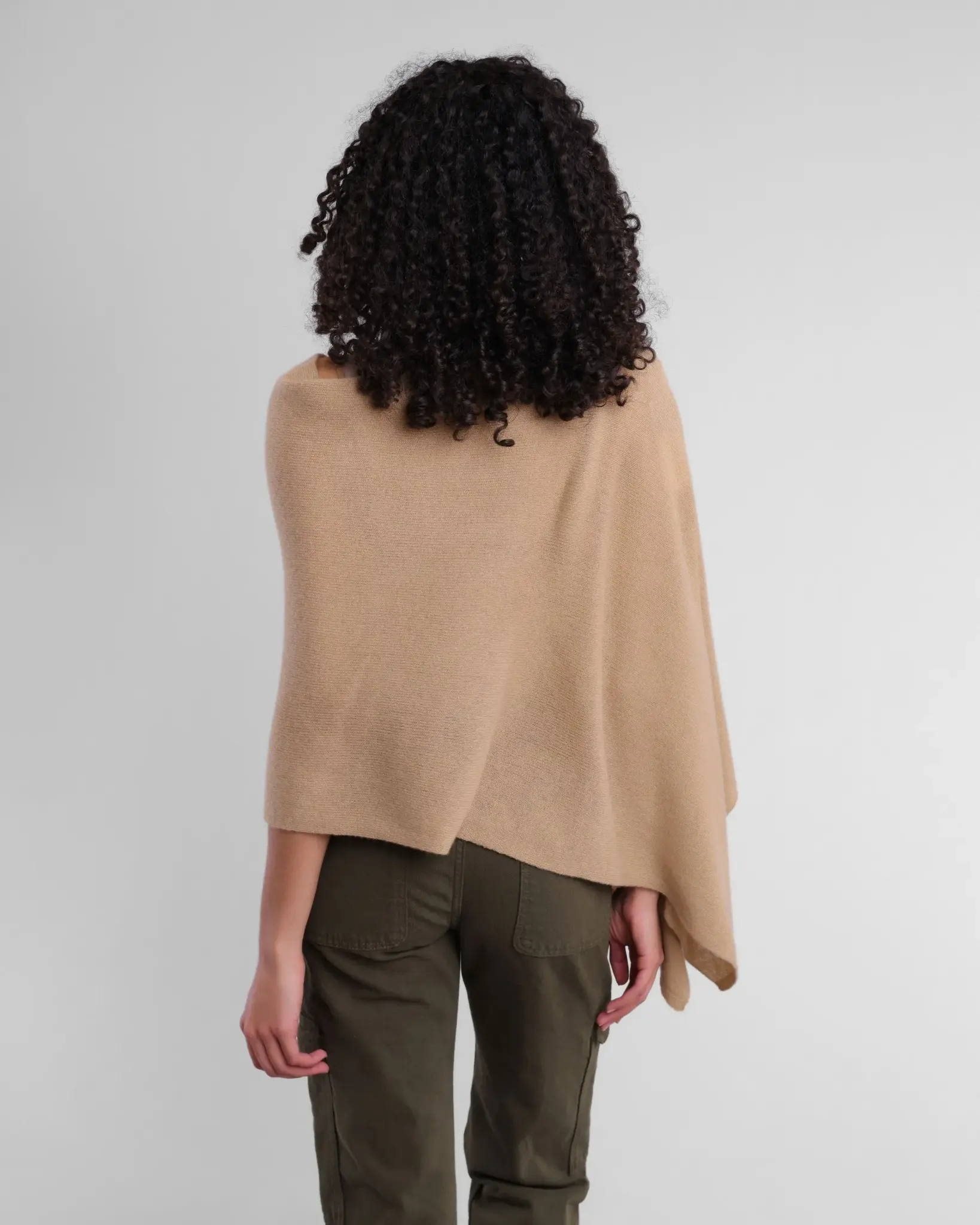 Alashan Cashmere Topper Baby Camel