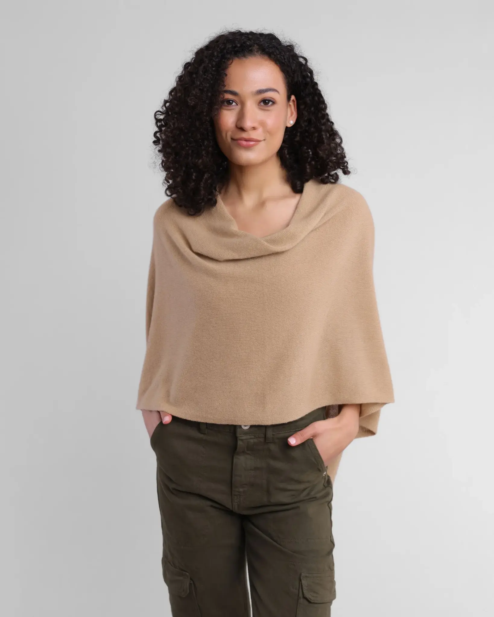 Alashan Cashmere Topper Baby Camel