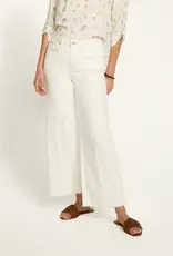 French Dressing Olivia Wide Leg Ankle Pant Ivory