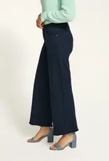 French Dressing Olivia Wide Leg Pant Navy