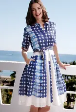 Dizzy Lizzie Mrs Maisel Dress Blue Dots