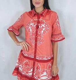 Isla Payal Lisbon Dress Carnation Blush
