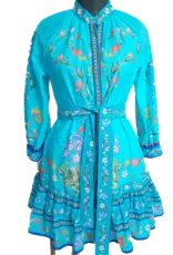 Isla Payal Malta Dress Soiree Turquoise