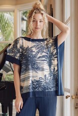 Wild Cosmos Élodie Plissé Top One Size