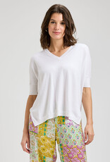 Zaket & Plover Solid V Neck Top