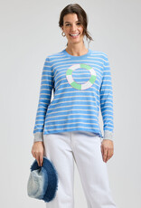 Zaket & Plover Coastal Stripe Top