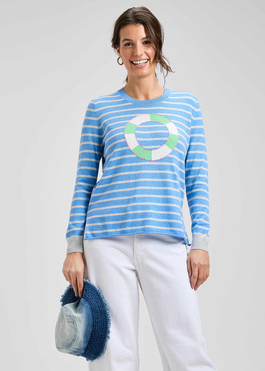 Zaket & Plover Coastal Stripe Top