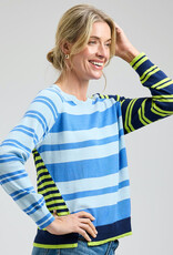 Zaket & Plover Multi Stripes Top