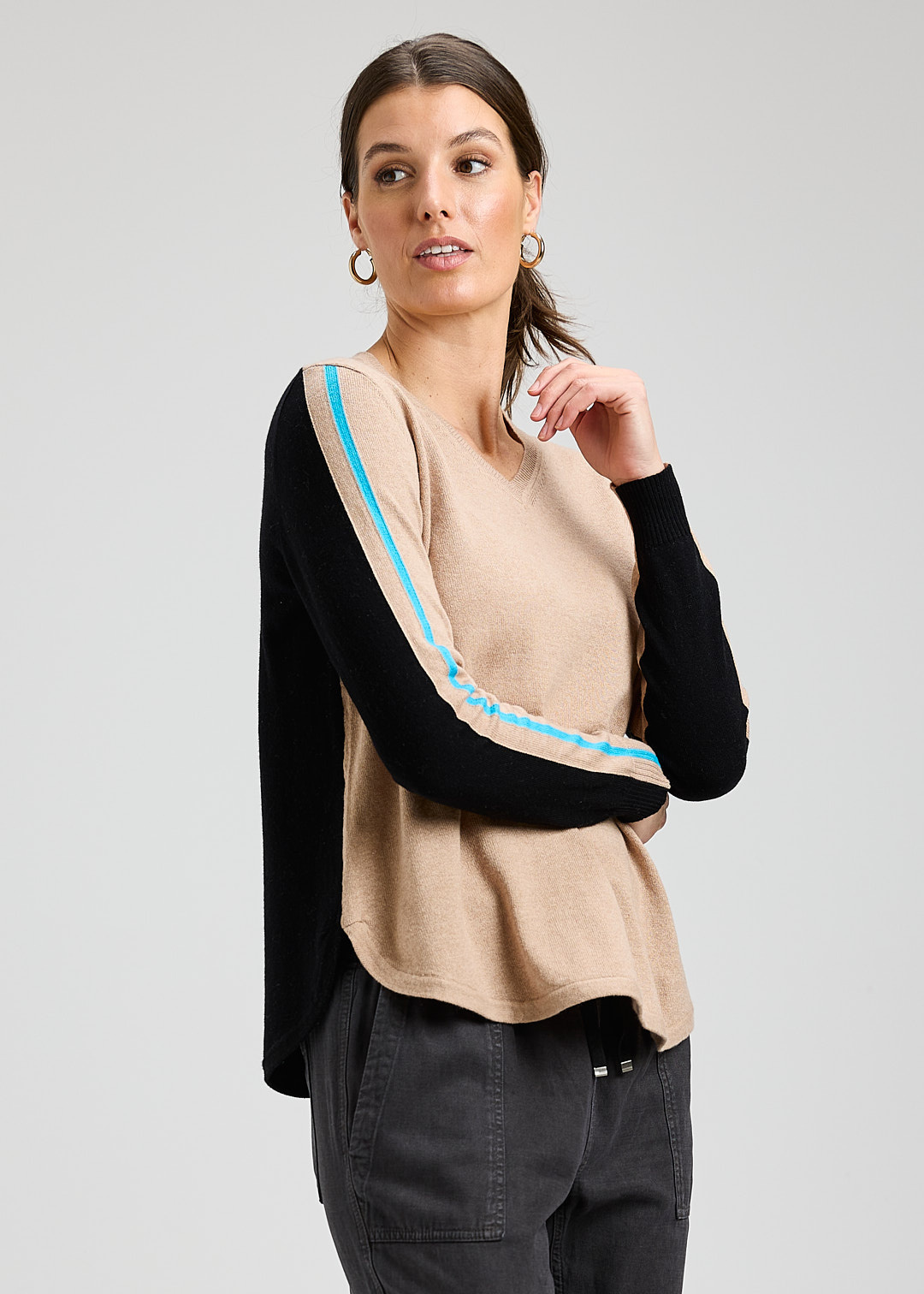 Zaket & Plover Sporty Stripe Top