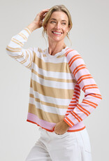 Zaket & Plover Multi Stripes Top