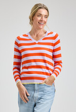 Zaket & Plover Wide Stripes Top