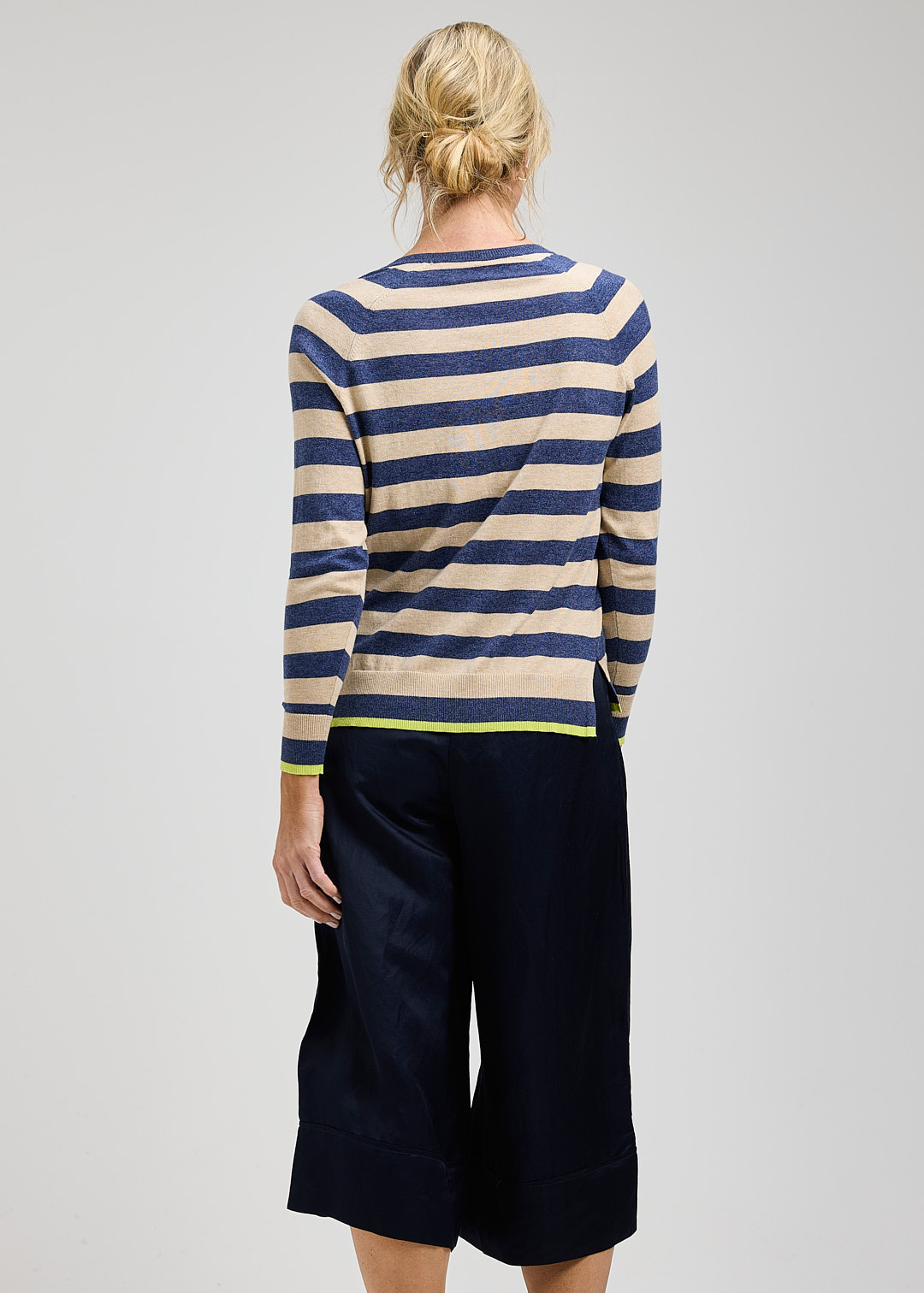 Zaket & Plover Wide Stripes Top