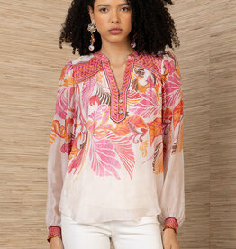 Hale Bob Delphine Top Pink