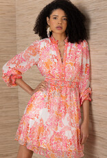 Hale Bob Bertille Dress Pink