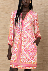 Hale Bob Miller Dress Coral