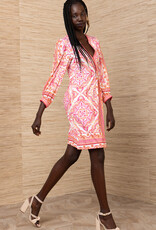 Hale Bob Miller Dress Coral